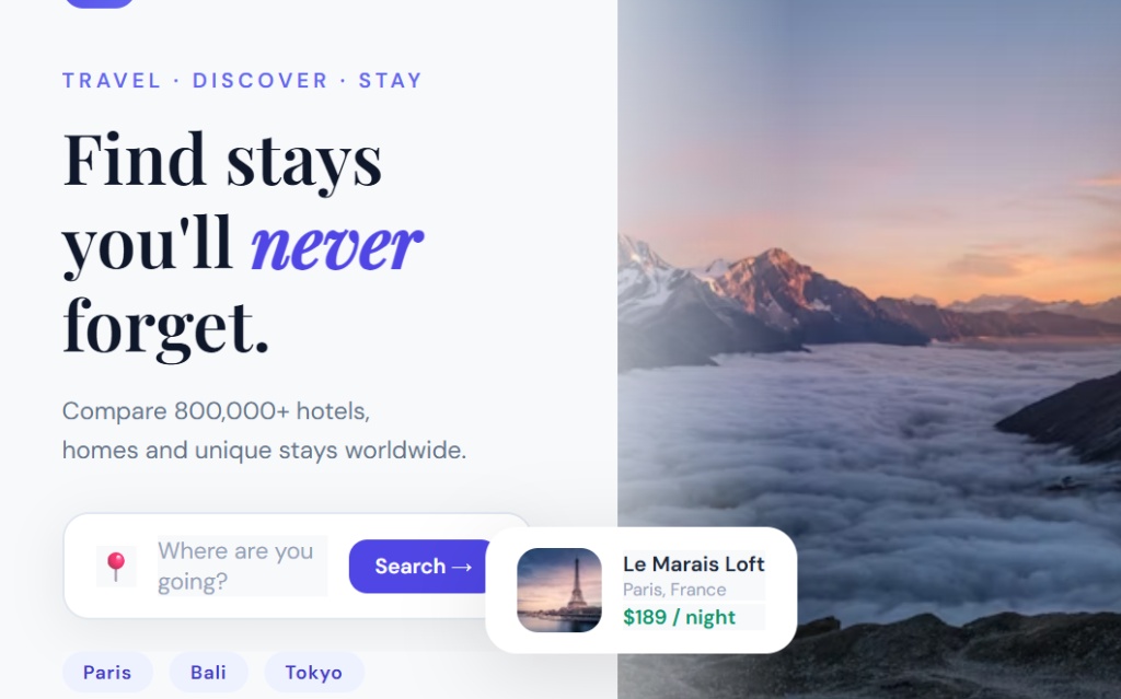 Mobile Landing Page